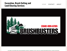 Tablet Screenshot of brushbusters.org